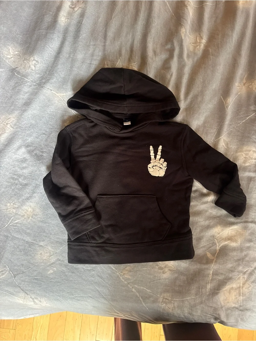 Just Chillin' Kids Black Hoodie - Ghoul Vibes Only & Jogger bundle